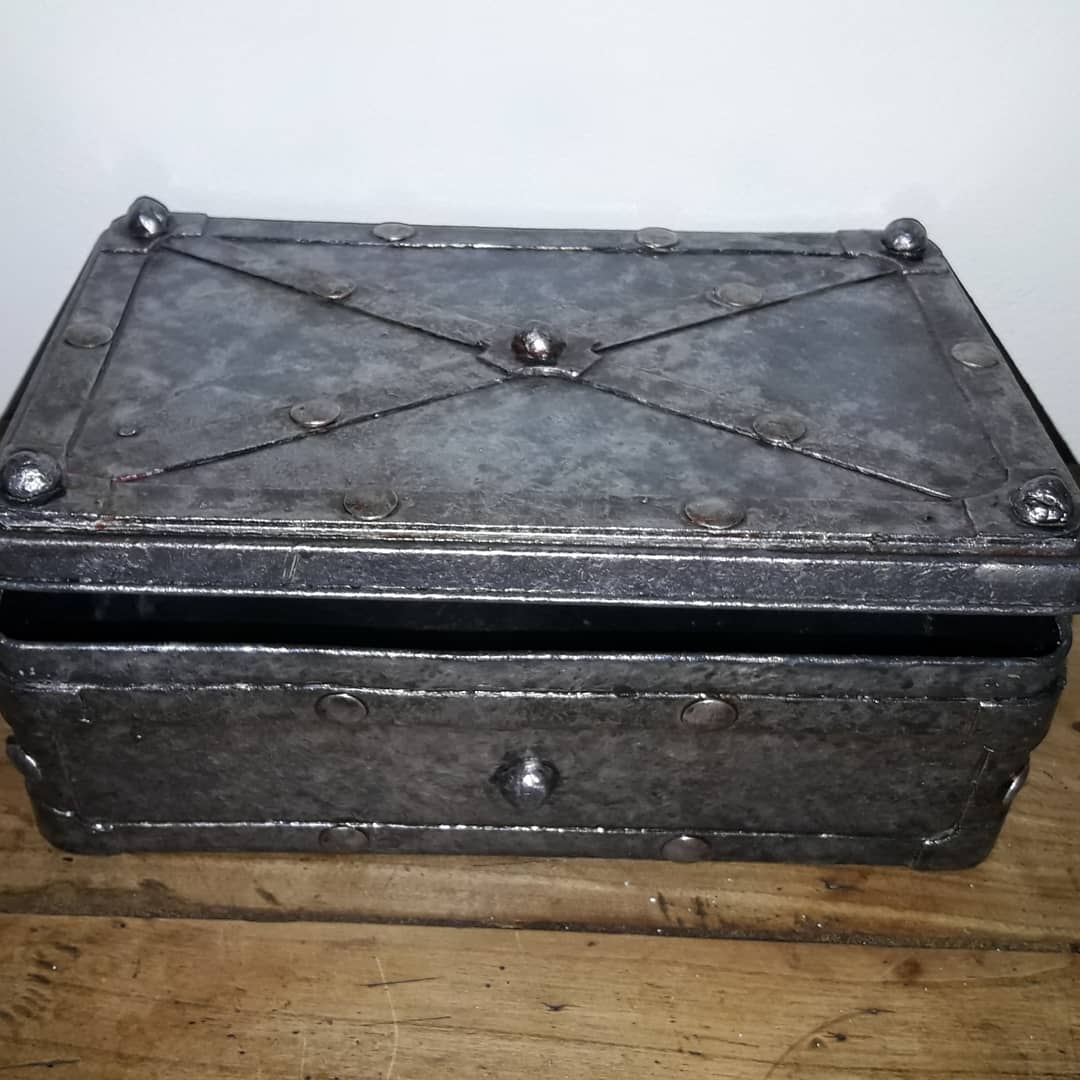 100% artisanat français boite base metal alimenaire